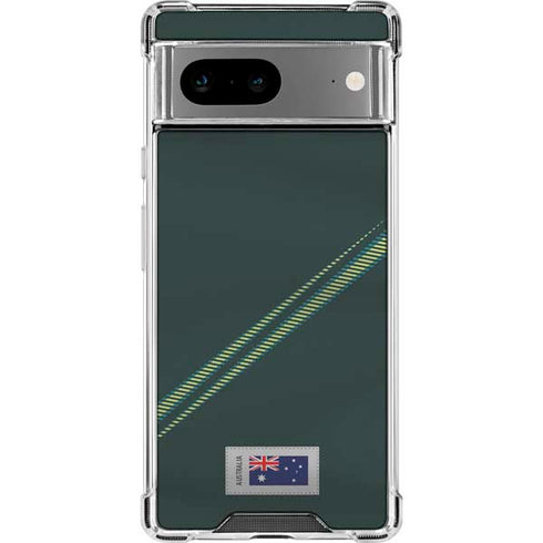 Australia Soccer Flag Google Pixel 8 Clear Case